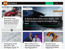 Tablet Screenshot of cms.arstechnica.com
